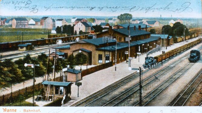 Alter Bahnhof, um 1910